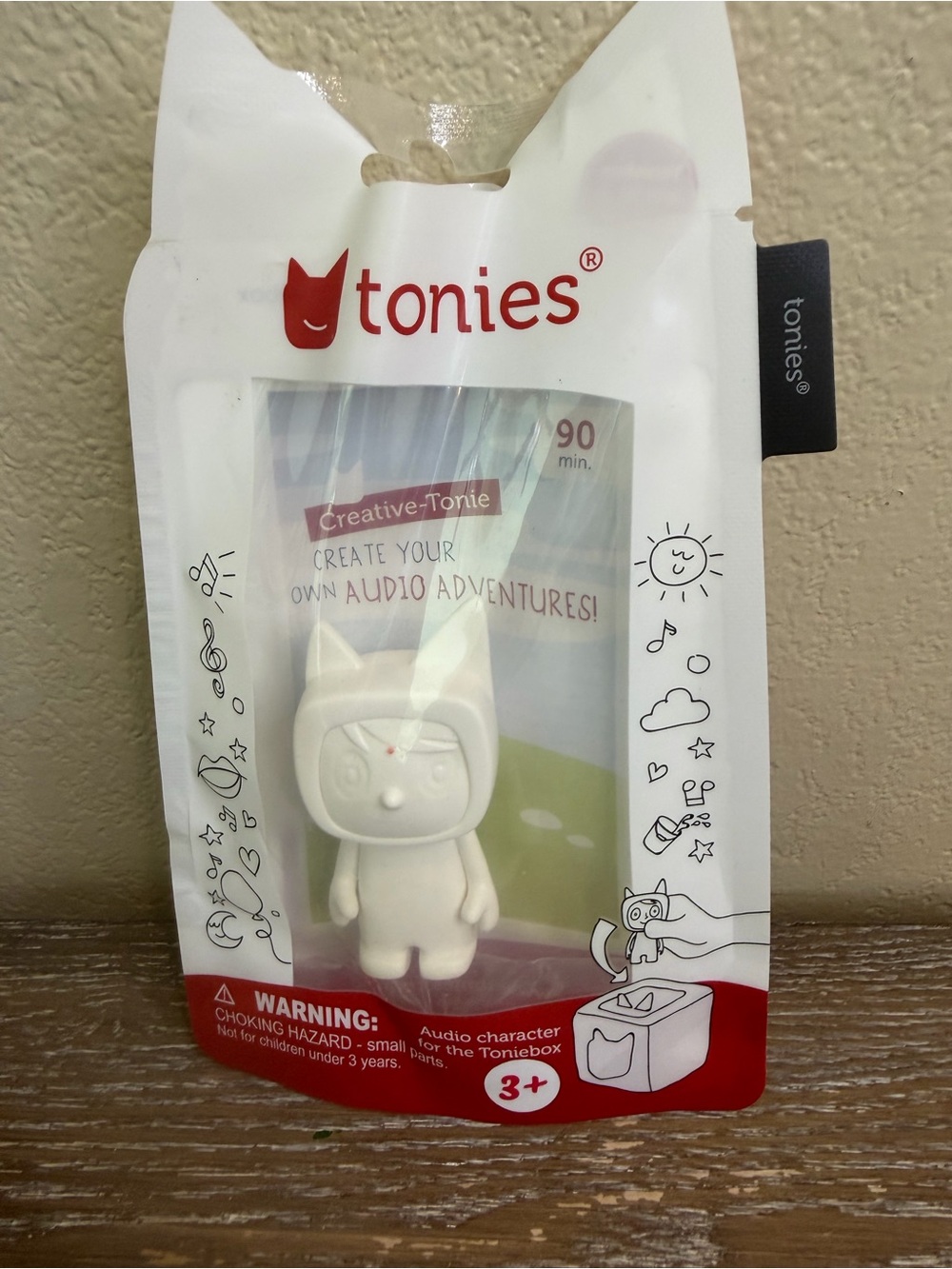 Tonies Creative-Tonie White Audio Character for Kids